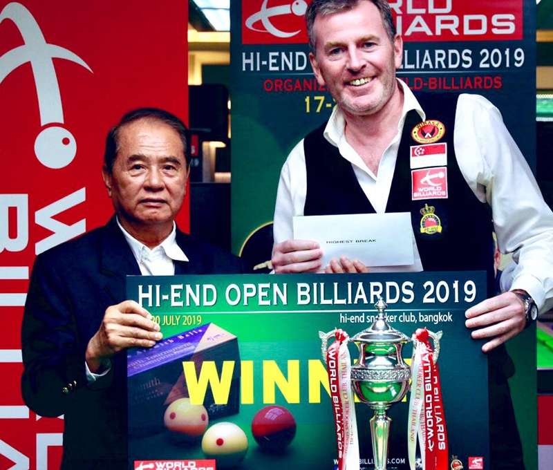 Peter Gilchrist becomes the Hi-End Open champion