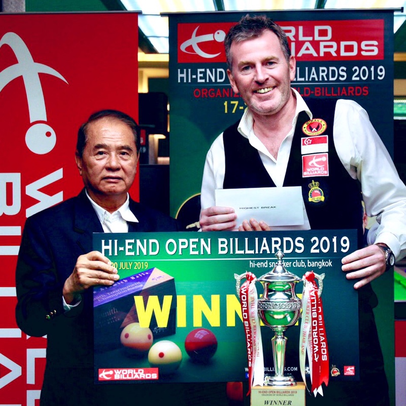 Peter Gilchrist becomes the Hi-End Open champion