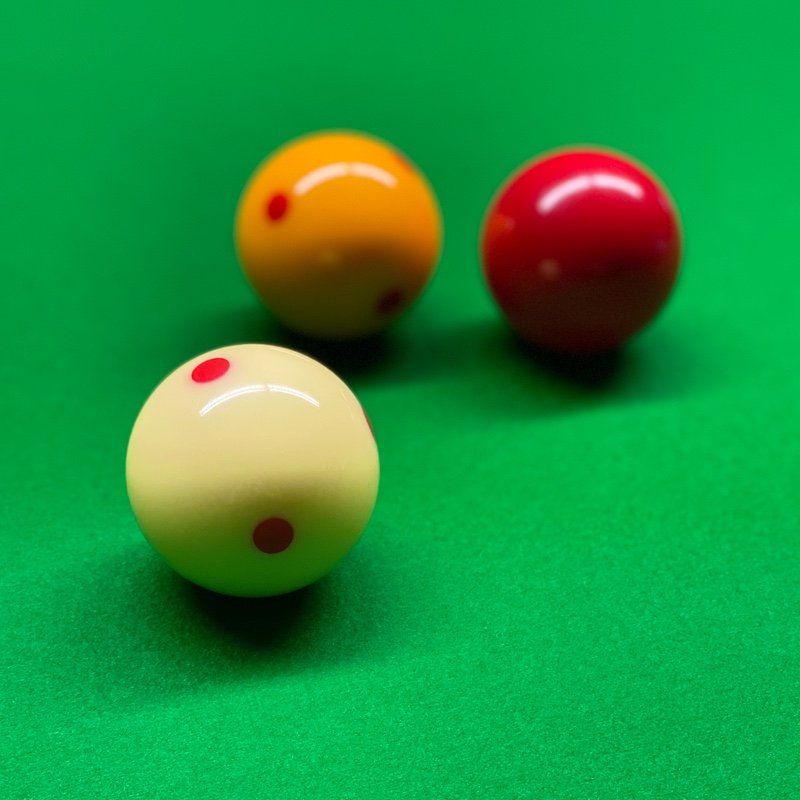 Billiard balls