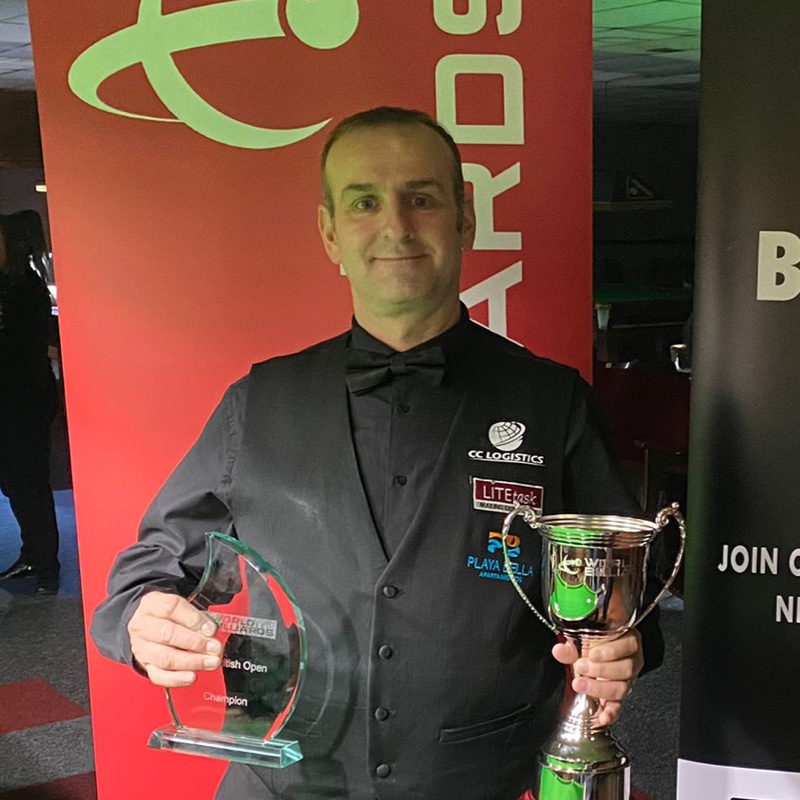 David Causier - 2021 British Open Champion