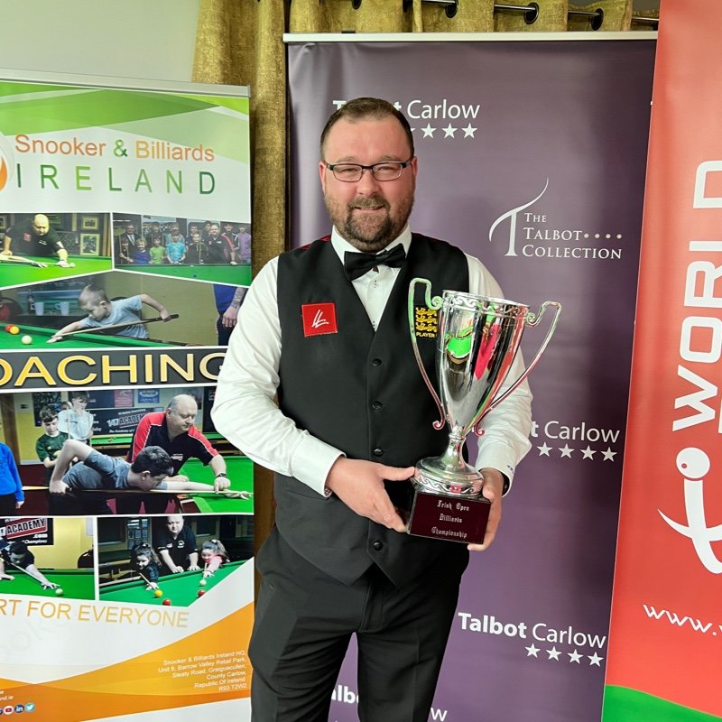 Rob Hall - 2022 Irish Open Champion