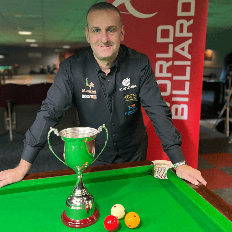 Dave Causier wins the 2023 British Open in Carlisle